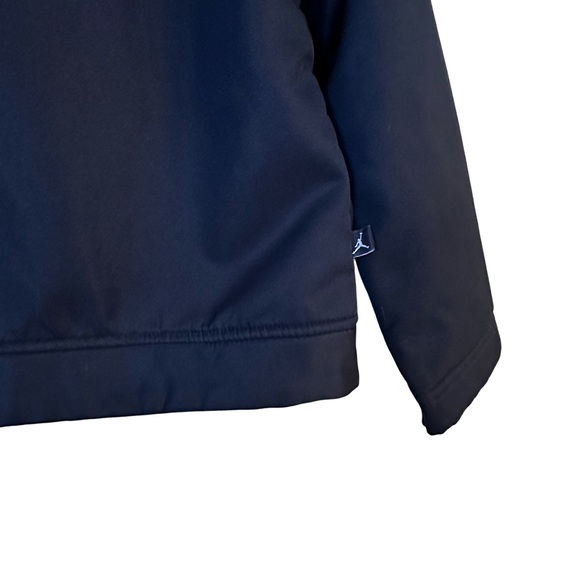 Nike Air Jordan Boys Black Soft Shell Full Zip Mid Weight Jacket Size 6 Medium - Picture 7 of 14